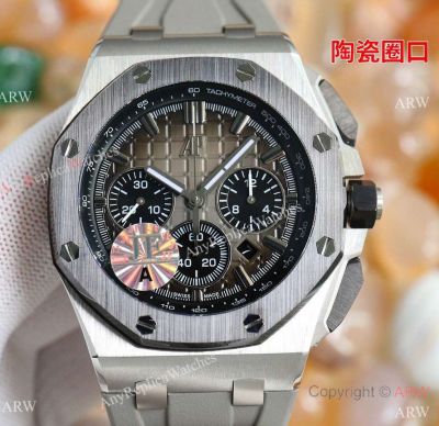 Top Replica Audemars Piguet Royal Oak Offshore Beige Men Watch 43mm